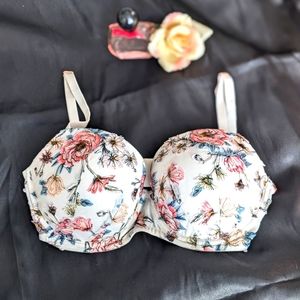 VS lined demi bra